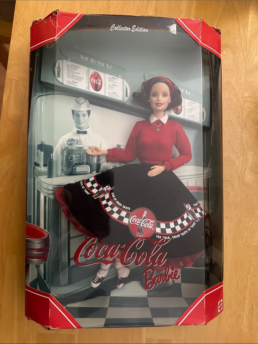 Collector’s Edition Coca-Cola Barbie doll